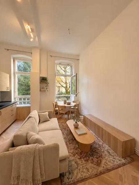 Erstbezug nach Vollsanierung – möblierte 3-Zimmer-Altbauwohnung nahe Ku'damm — photo 1